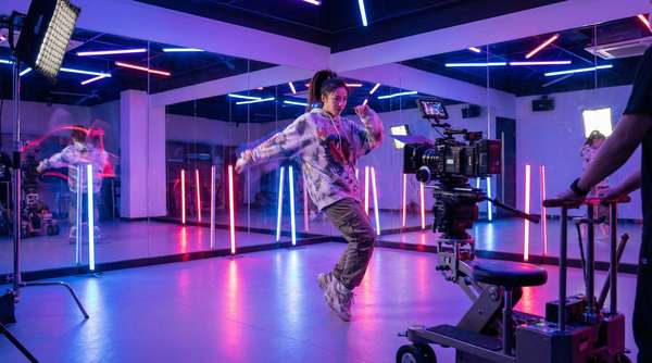 浴室激战舞蹈MV视频制作