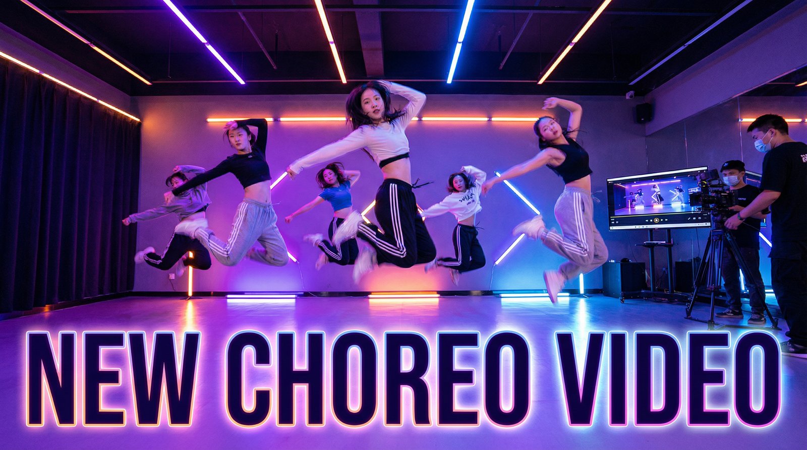 蜜桃舞蹈MV拍摄视频